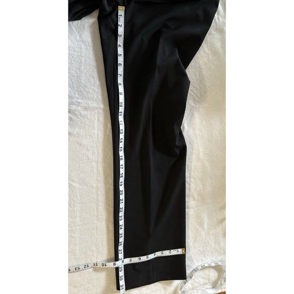 Coldwater Creek Pants High Rise Black Career Dress Size 10 Trousers Slacks - Picture 5 of 8